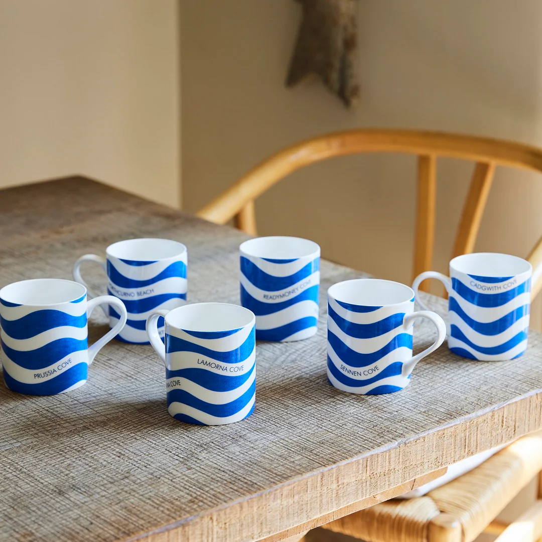Rick Stein Coves of Cornwall Set of 2 Mugs - Lamorna Cove - Image 3