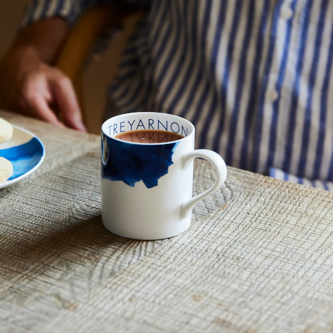 Rick Stein Coves of Cornwall Set of 2 Mugs - Treyarnon