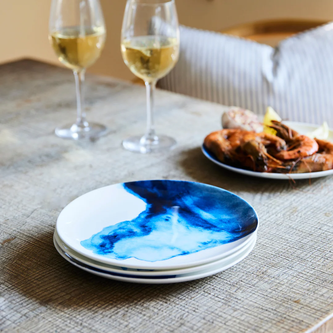 Rick Stein Coves of Cornwall - Set Of 4 Side Plates