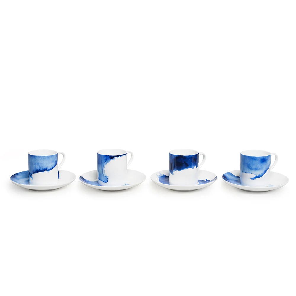 Rick Stein Coves of Cornwall - Set Of 4 Espresso Cups - Image 2