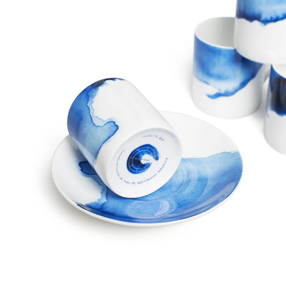 Rick Stein Coves of Cornwall - Set Of 4 Espresso Cups - Image 3