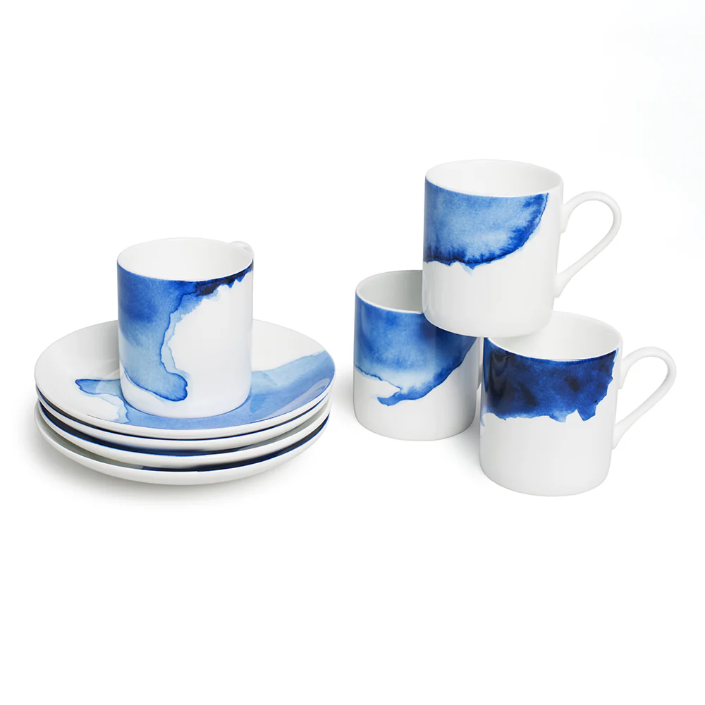 Rick Stein Coves of Cornwall - Set Of 4 Espresso Cups - Image 4